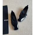 Lace Up Ballet Flats - Fashionnsio
