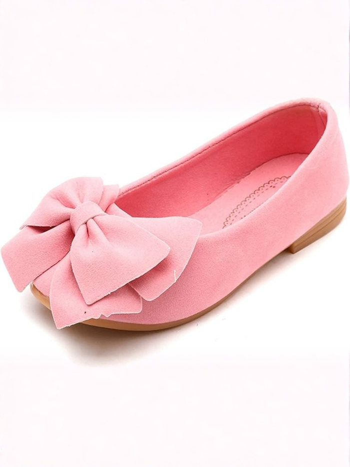Large Bow Ballerina Flats By Liv and Mia Mia Belle Girls