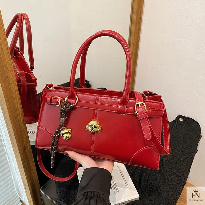 Buckle Large Fashionable Shoulder/Crossbody Bags - Tote Bags - Fashionnsio