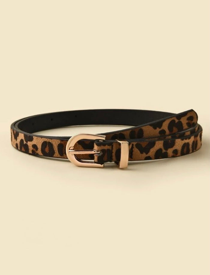 Leash Belt - Leopard