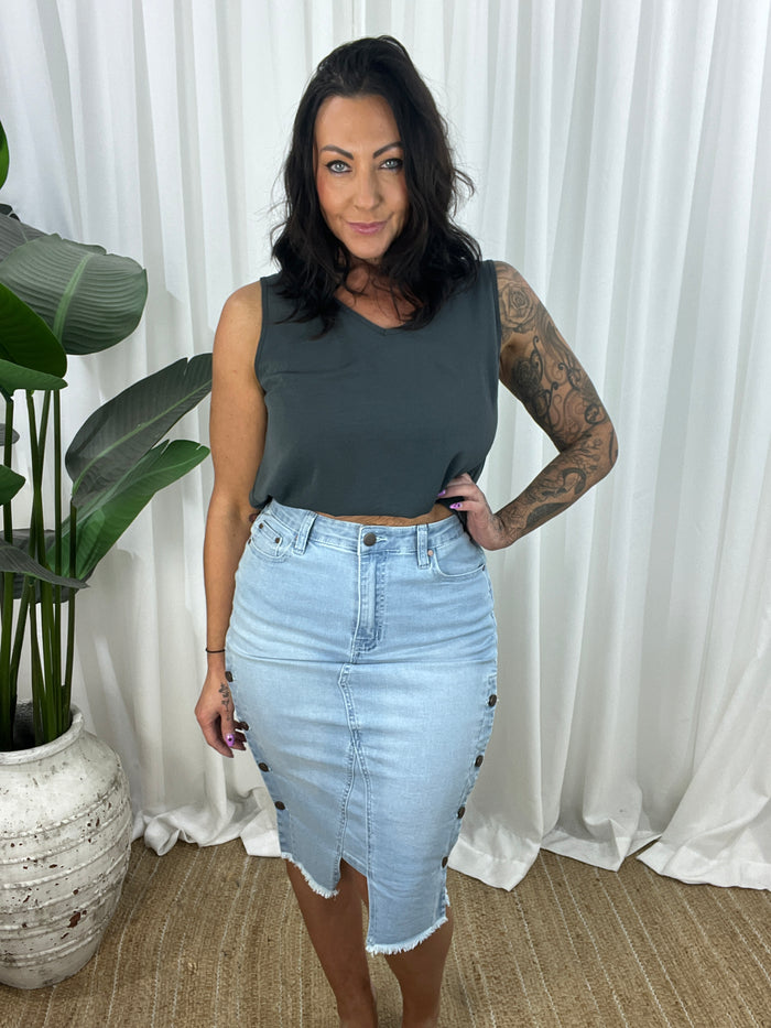 Leena Denim Skirt