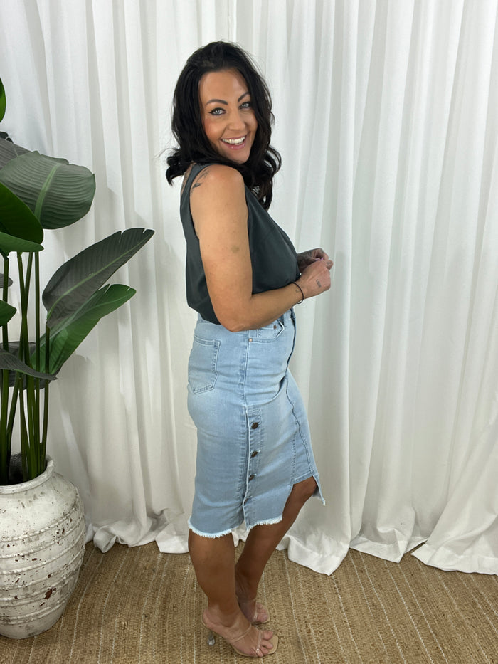 Leena Denim Skirt