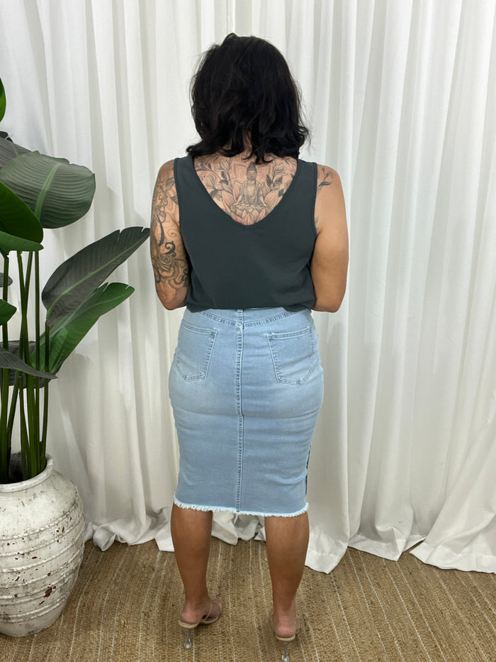 Leena Denim Skirt