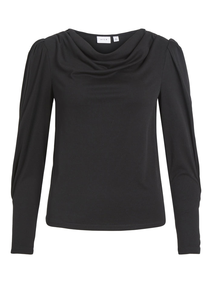 Liena Waterfall Top (Black)