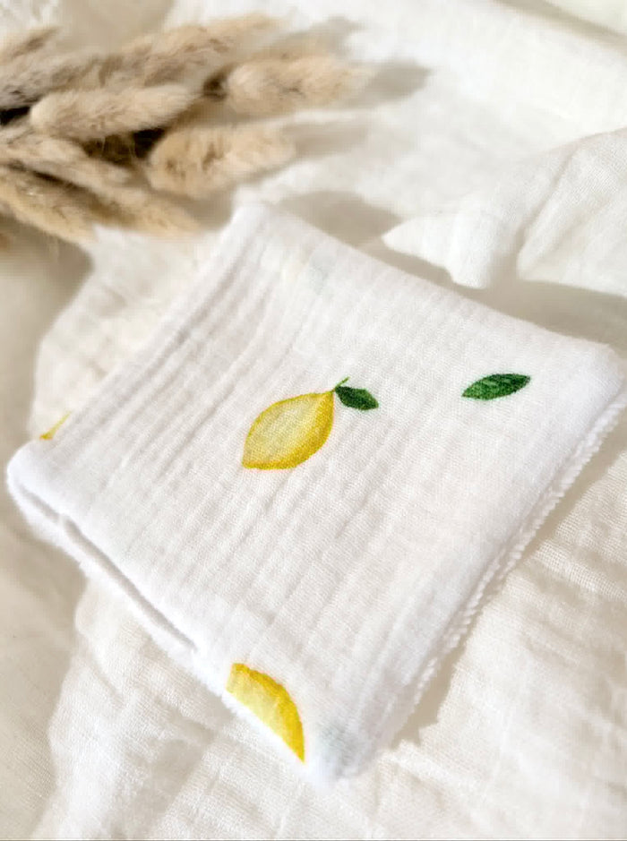 Lingette lavable | Citrons