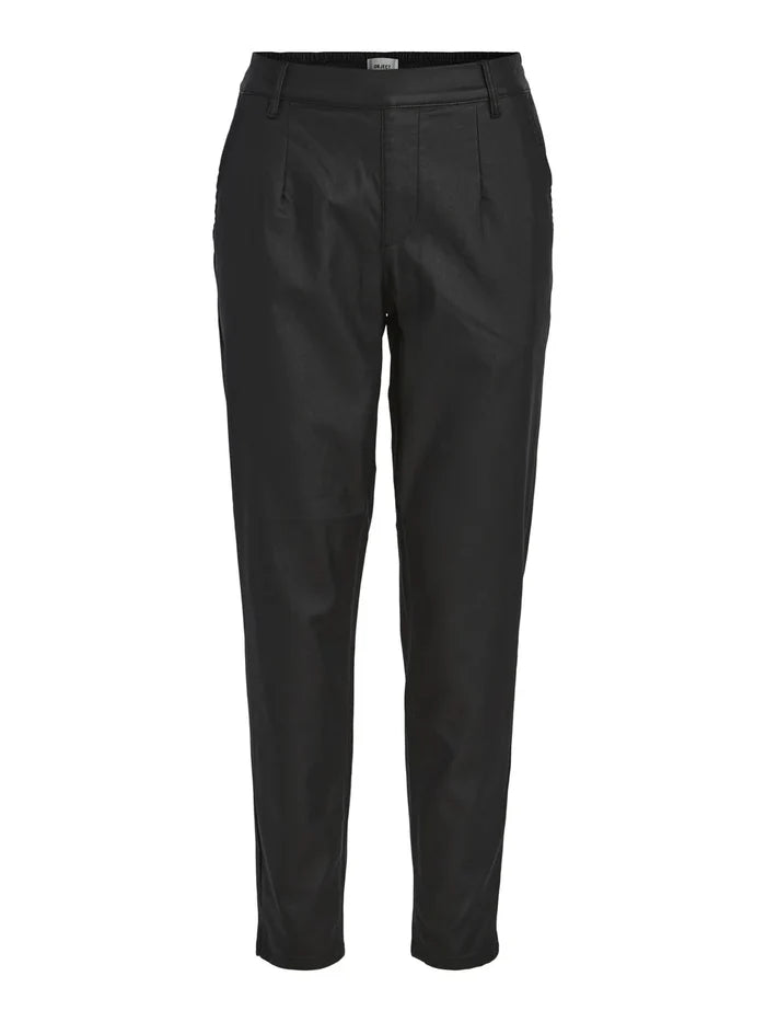 Lisa Coated Pants (Black)