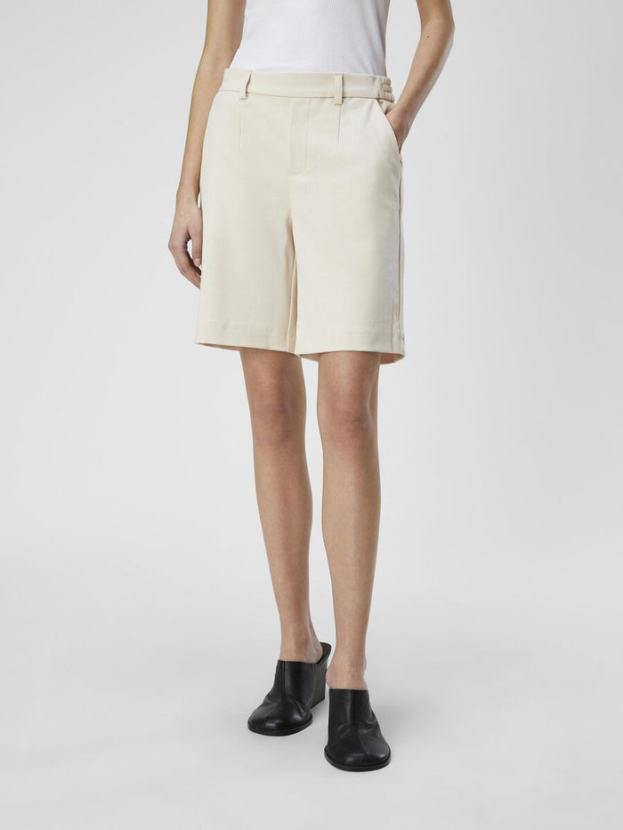 Lisa Wide Leg Shorts (sandshell)
