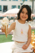 Little Girls Vanilla Twirl Kaleen Tank