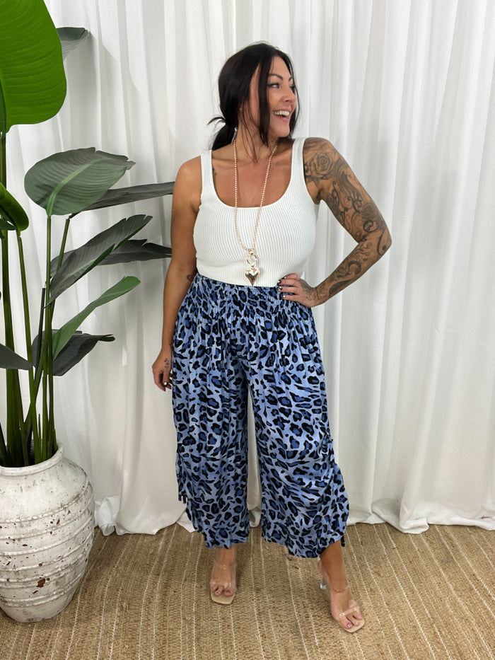 Blue Leopard / M/L (16-20)