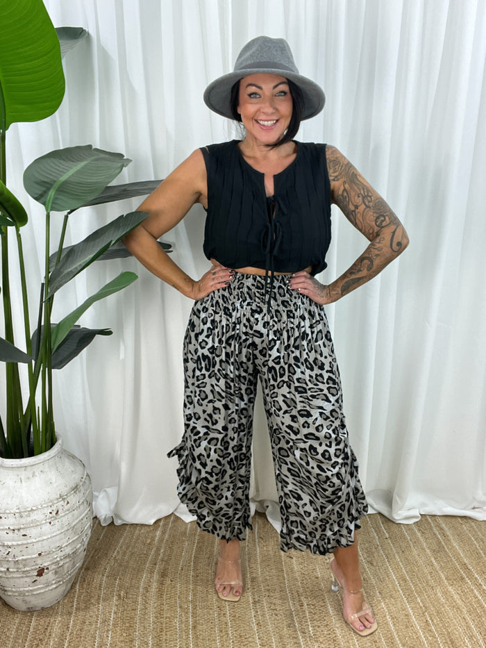 Mocha Leopard / L/XL(20-24)