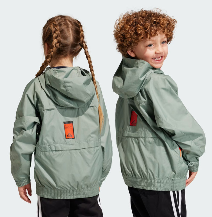 Loose fit City Escape Woven Lightweight Packable Windbreaker HR6374