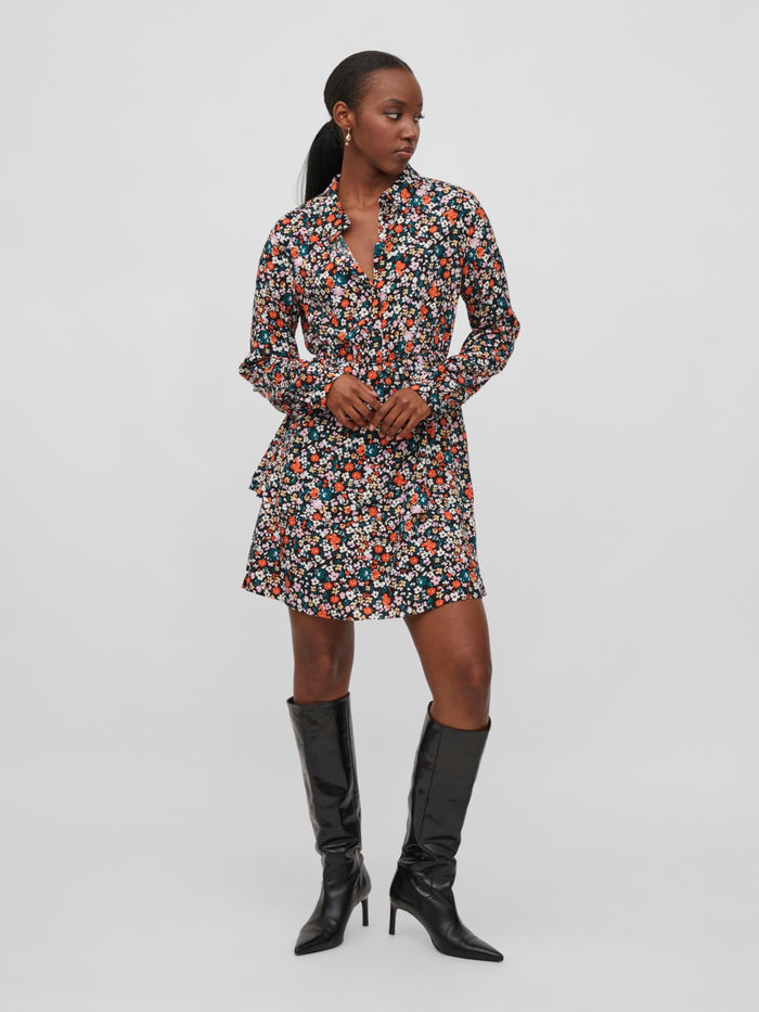 Lucy Shirt Dress (Multi)