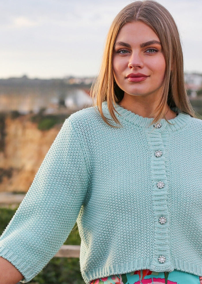 Lyn Cardigan (Mint)