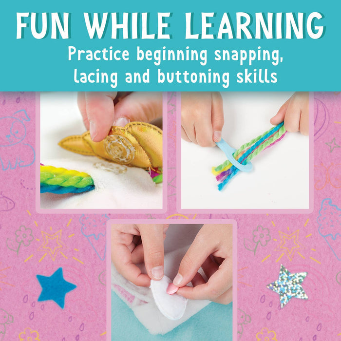 Make A No-Sew Unicorn Purse DIY Craft Kit