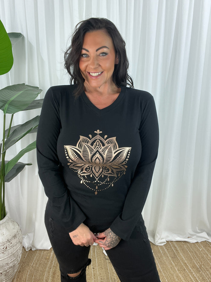 Mandala Long Sleeve Tee (EOFY SALE)