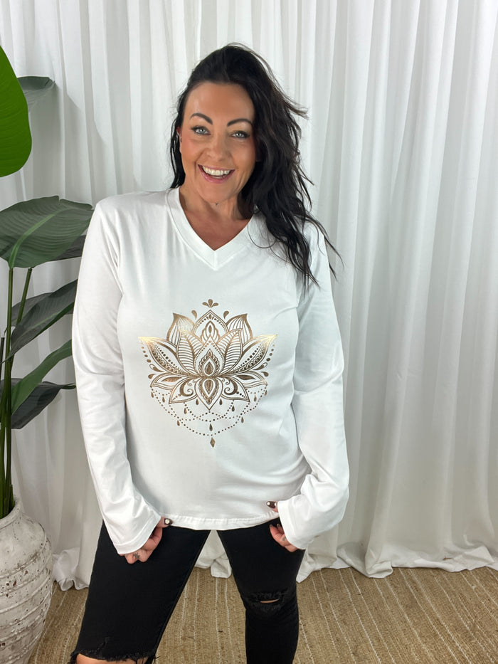 Mandala Long Sleeve Tee (EOFY SALE)