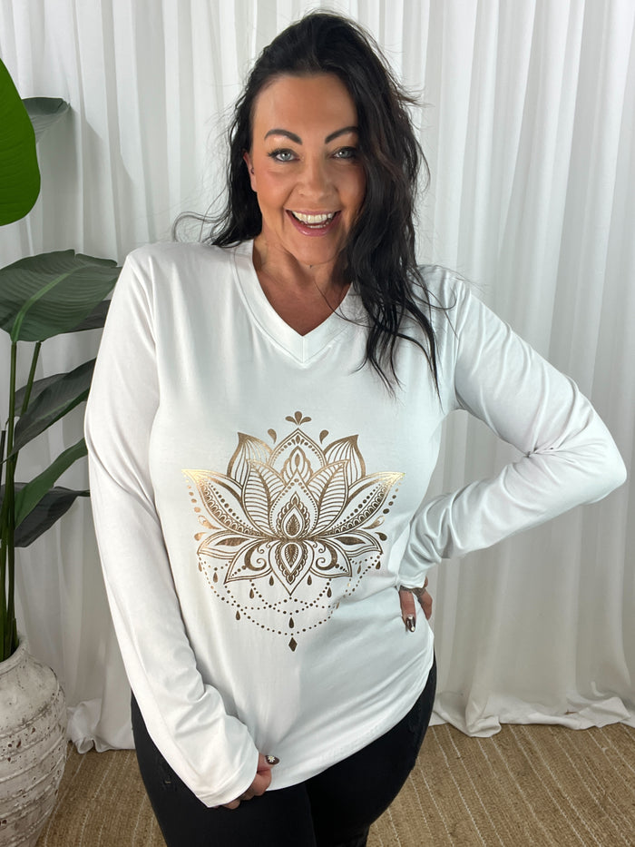 Mandala Long Sleeve Tee (EOFY SALE)