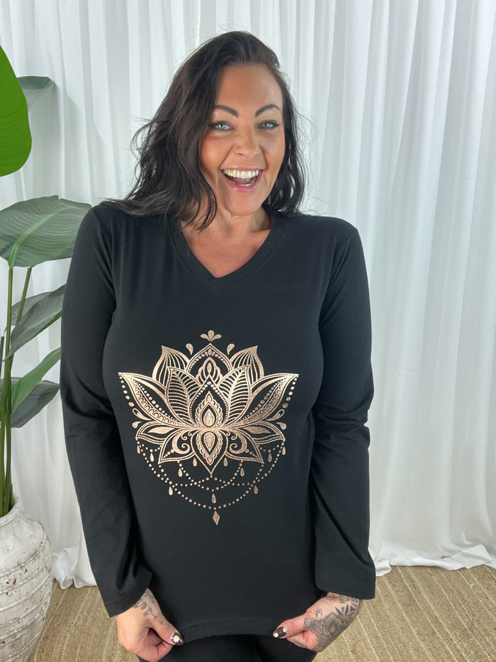 Mandala Long Sleeve Tee (EOFY SALE)