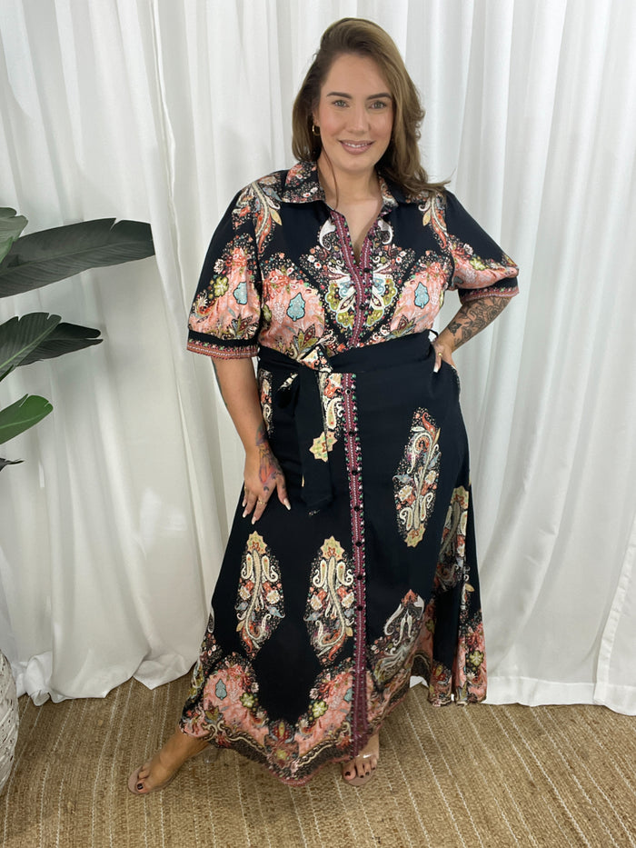 Masonelle Dress- Black