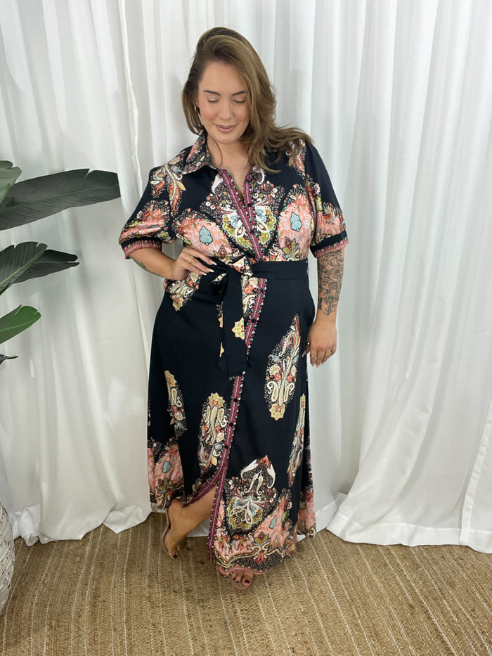 Masonelle Dress- Black