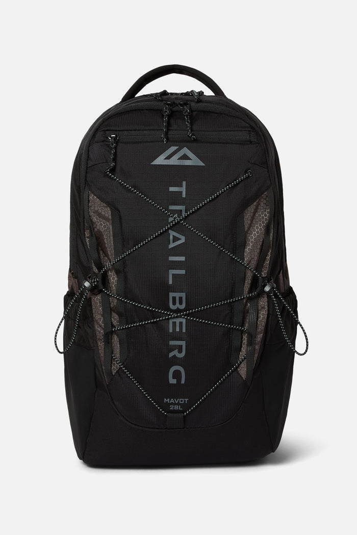 Mavot Backpack - Black/Volcano Grey/White