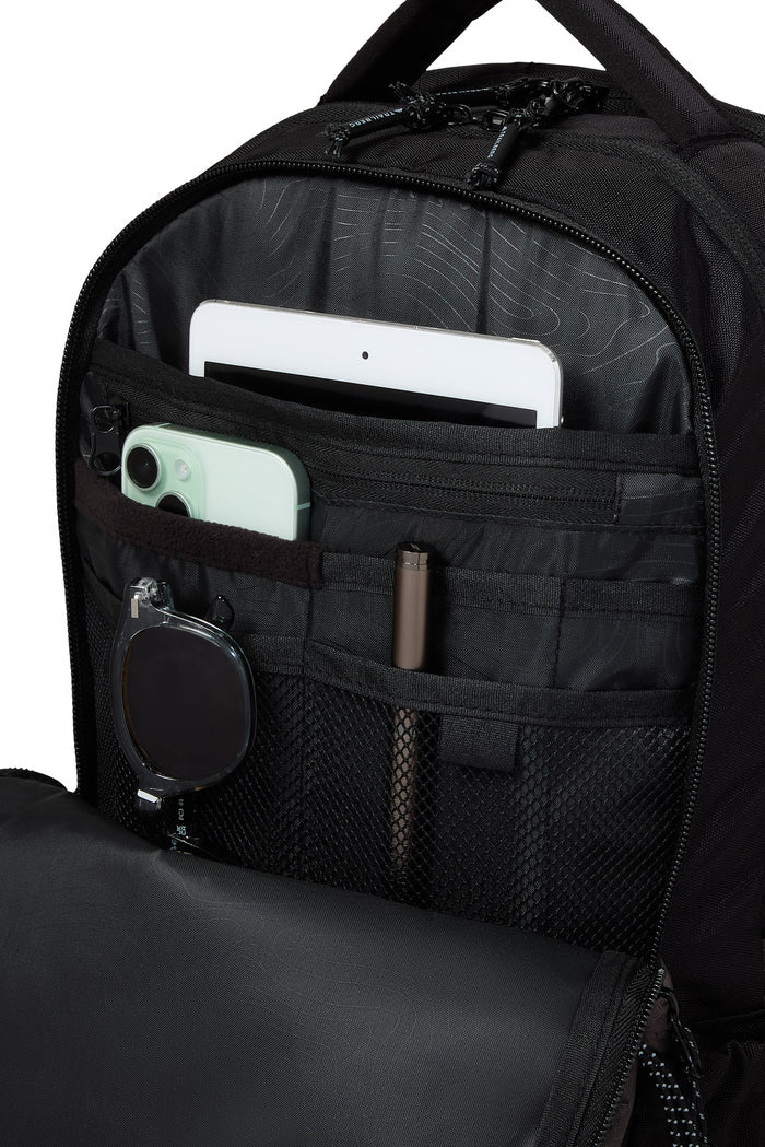Mavot Backpack - Black/Volcano Grey/White