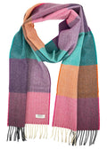 McNutt Lambswool Scarf | Hyacinth and Orange