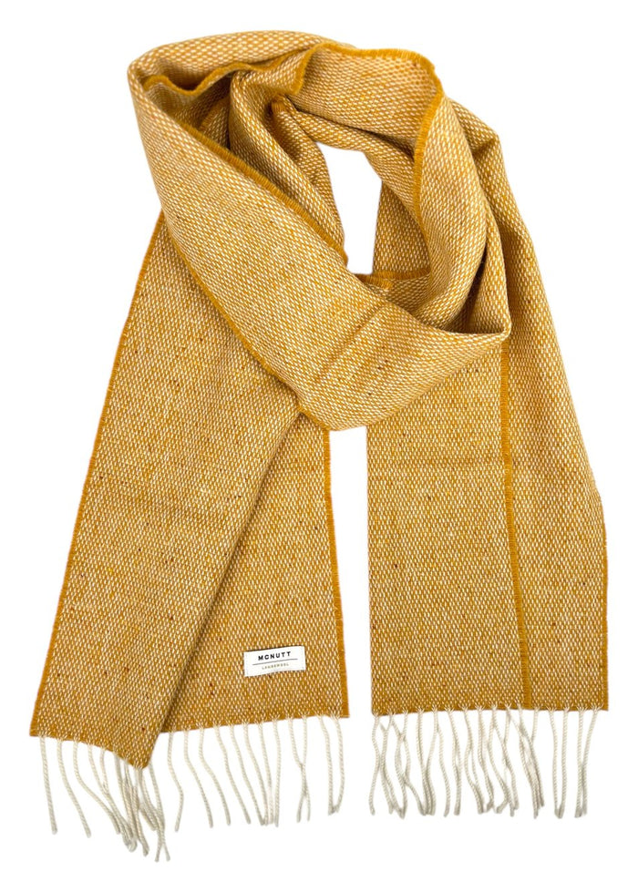 McNutt Donegal Tweed Scarf | Sunshine