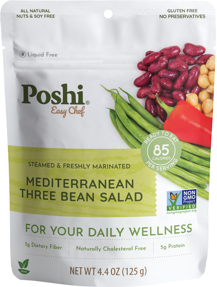 Mediterranean Three Bean Salad 4.4oz