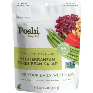 Mediterranean Three Bean Salad 4.4oz
