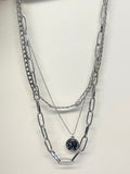 Mehia Combi Necklace (Silver)