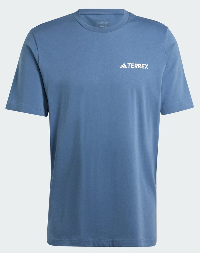 Men's Adidas Terrex Back Graphic Loose Fit T-shirt IW2722