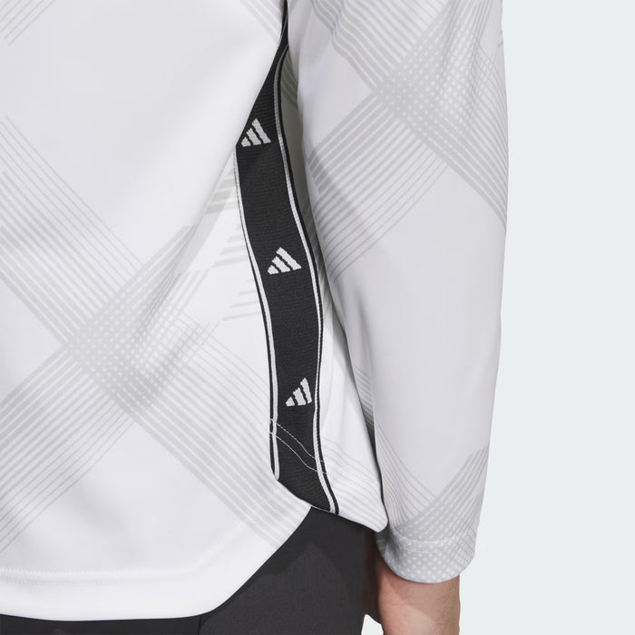 Men's Golf Long Sleeve Print Polo Shirt IM7261