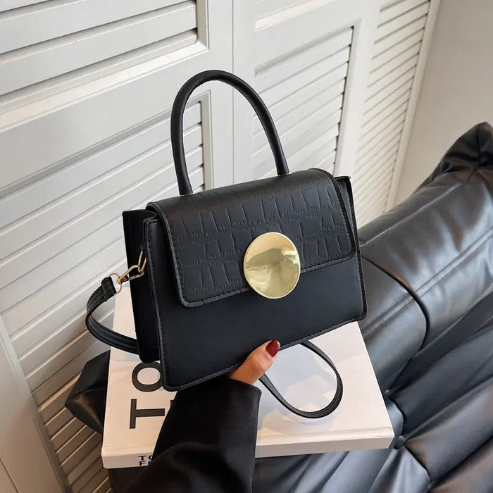 Metal Decor Embossed Handbags/Sling bags fashionnsio