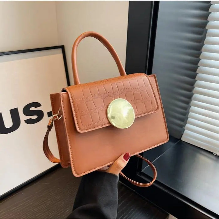 Metal Decor Embossed Handbags/Sling bags fashionnsio