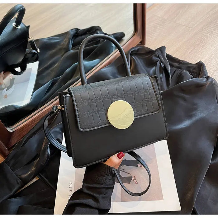 Metal Decor Embossed Handbags/Sling bags fashionnsio