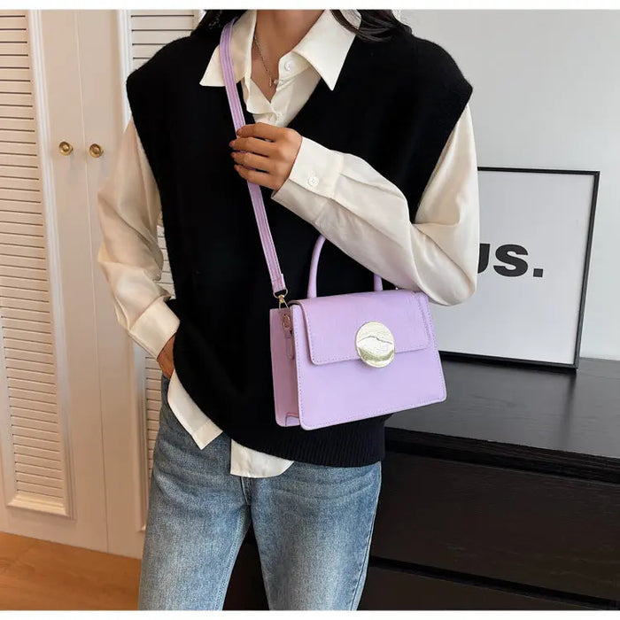 Metal Decor Embossed Handbags/Sling bags fashionnsio