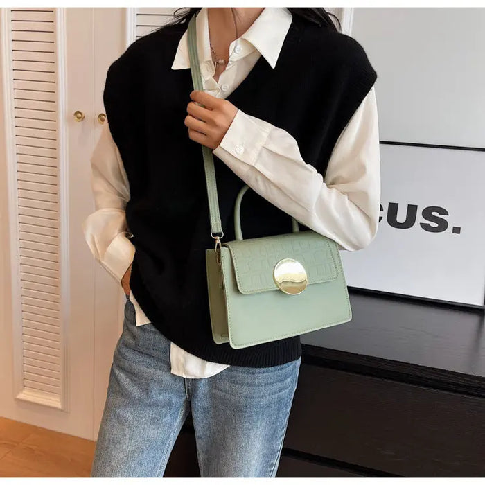Metal Decor Embossed Handbags/Sling bags fashionnsio