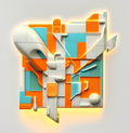 Michael Walsh: DigiGlyph Enigma Print 1