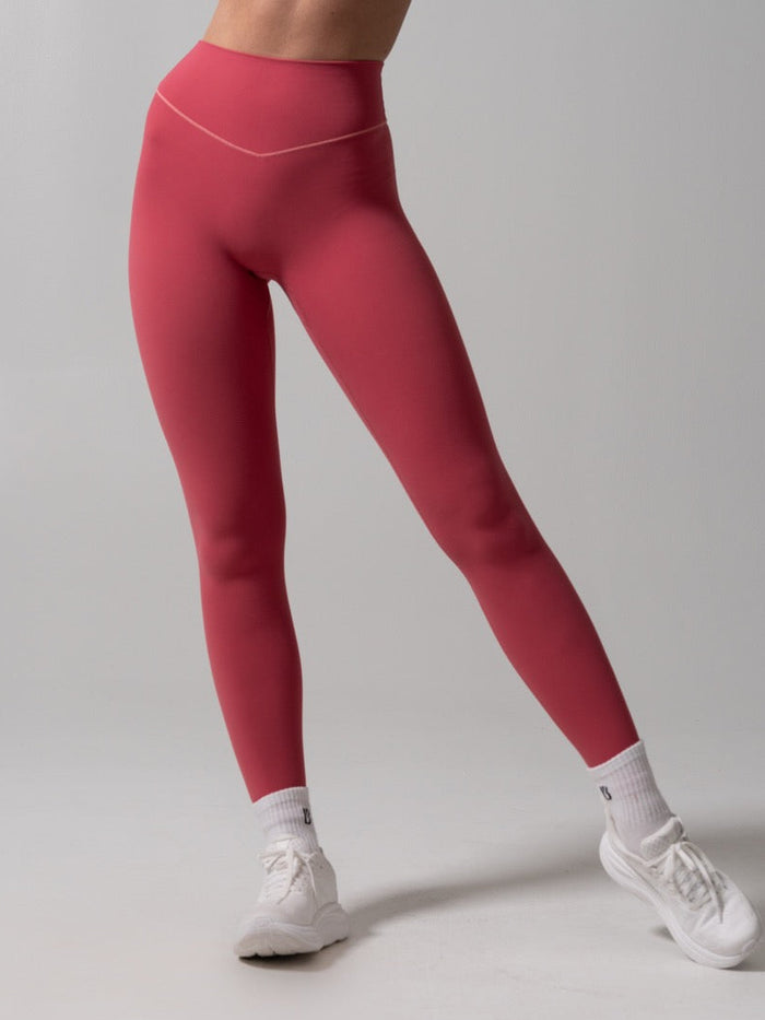 Micro Legacy Legging - Burnt Sugar and Rose Blush