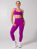 Micro Legacy Legging - Grape Juice
