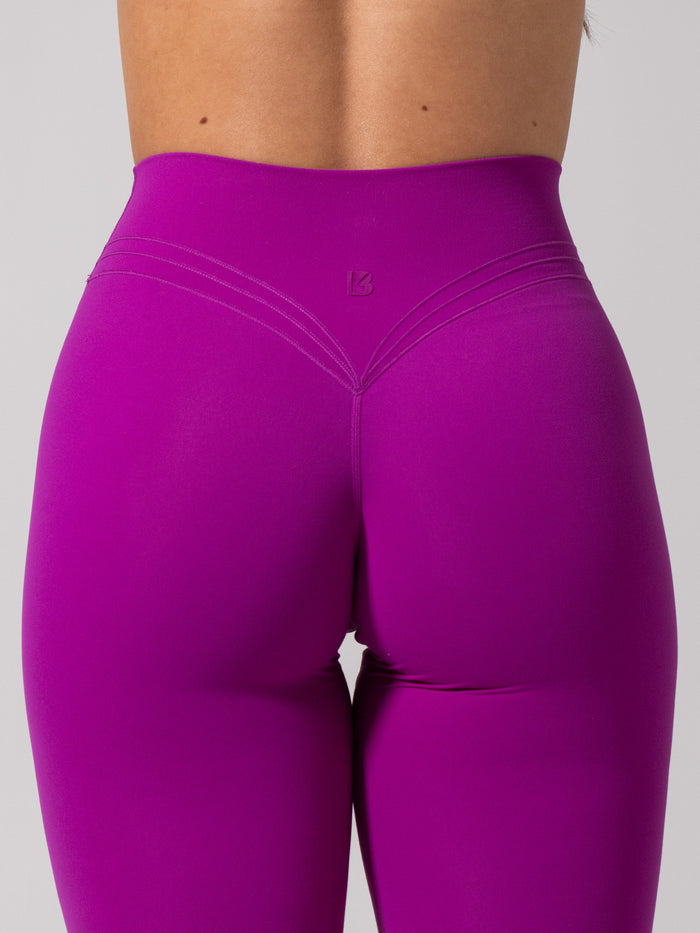 Micro Legacy Legging - Grape Juice