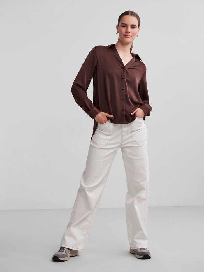 Mina Shirt (Chicory Coffee)