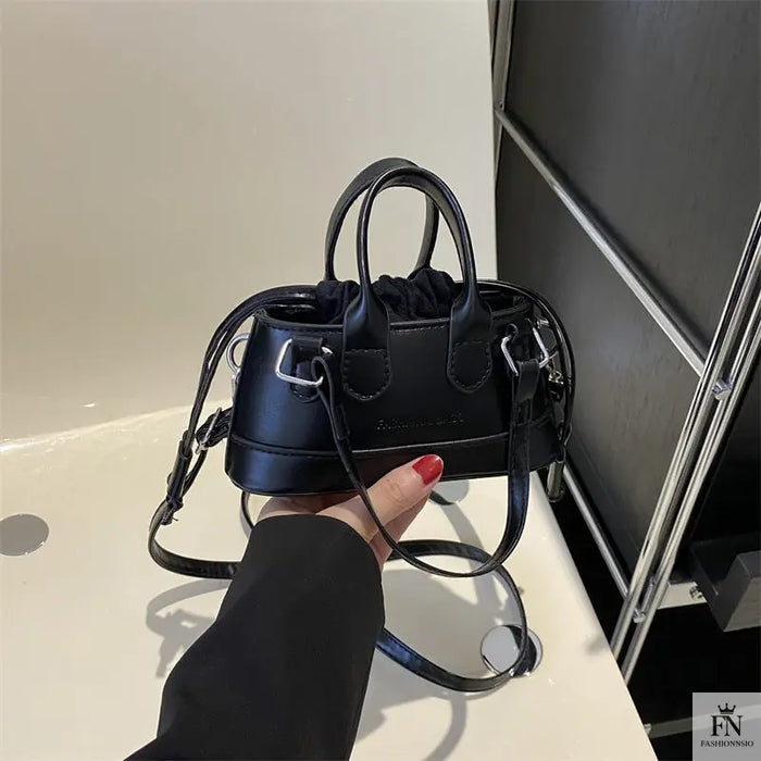 Mini Drawstring Bucket Handbags/Crossbody Bags - Fashionnsio