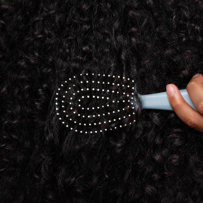 Mini Haze Blue Flex Detangling Brush