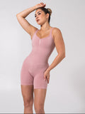 Miracle Scrunch Seamless Bodysuit 5" - Heather Rose Water