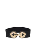 MITTE ELASTICATED BELT (BLACK & GOLD)