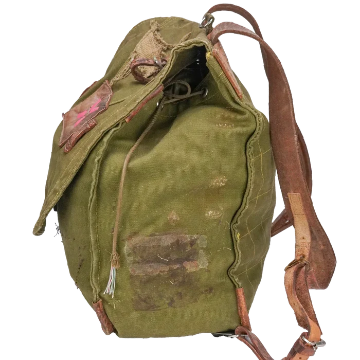 Modified Romanian Canvas Rucksack, Item 2 - Film Production Used - Collectables & Rarities