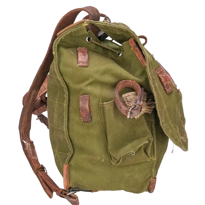 Modified Romanian Canvas Rucksack, Item 2 - Film Production Used - Collectables & Rarities