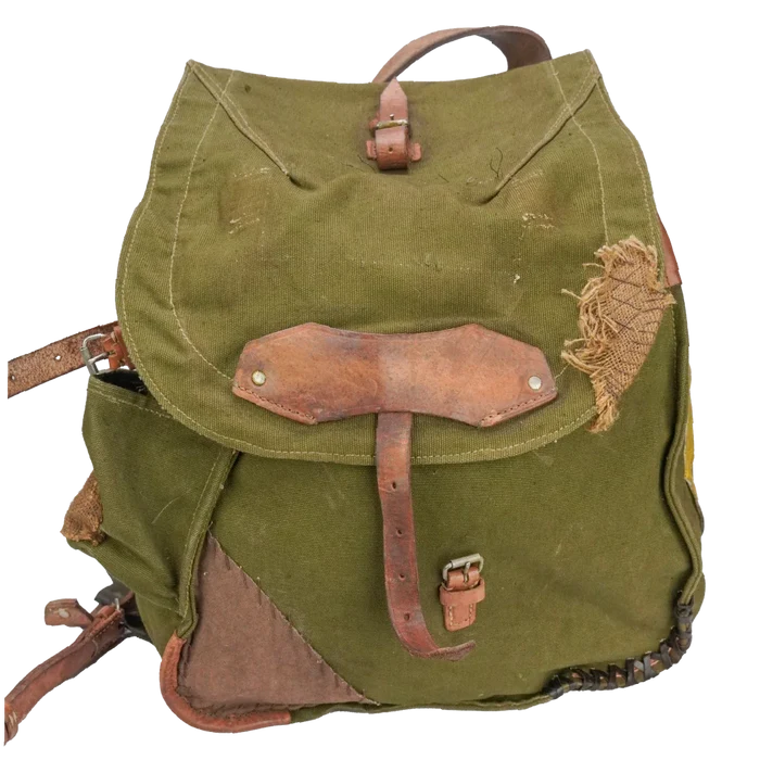 Modified Romanian Canvas Rucksack, Item 3 - Film Production Used - Collectables & Rarities